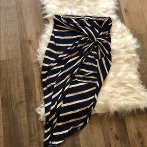 asymmetrical high low short mini bodycon skirt